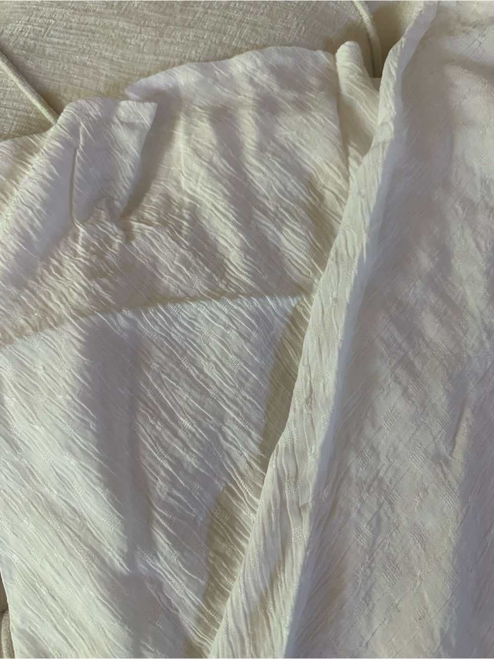 Free People clean Ivory Maxi Slip Skirt - M - NWT - Picture 5 of 5